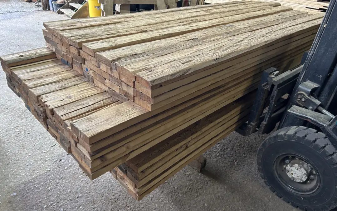 Original gehackte Bretter